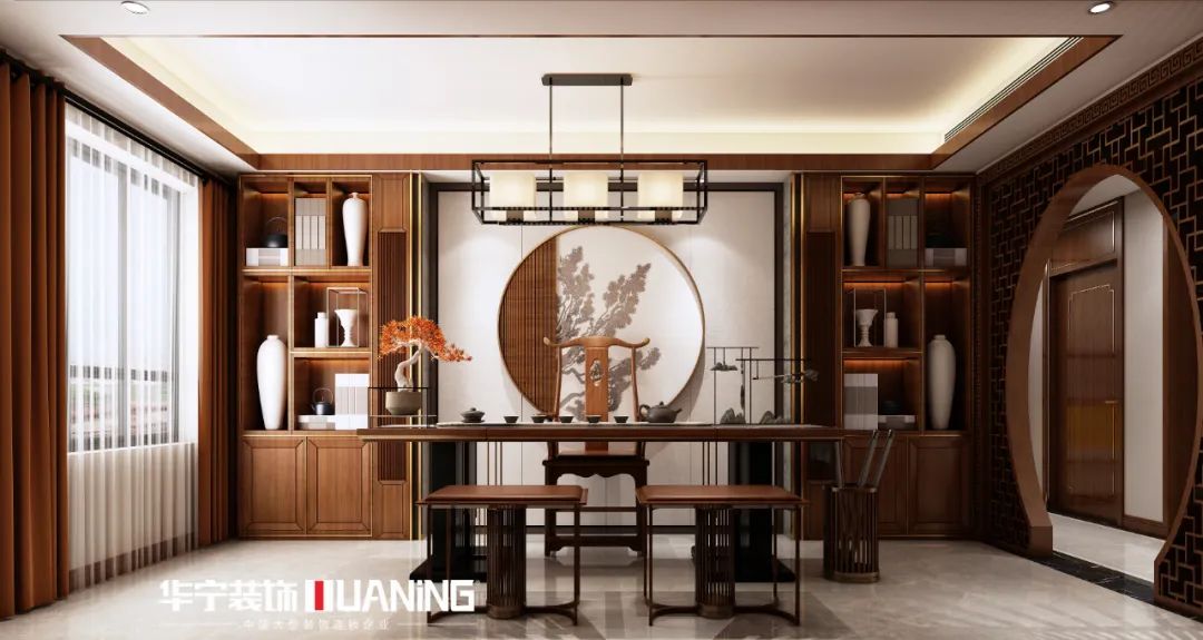 悦湖湾 155m²新中式韵律东方，自然与人文的和谐共鸣-65