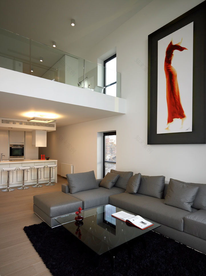 白色城市阁楼公寓丨希腊雅典丨Theano Potamianou Ravazoula-1