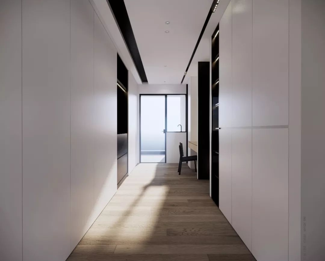 上海 169㎡极简平层，温暖人文家居设计-42