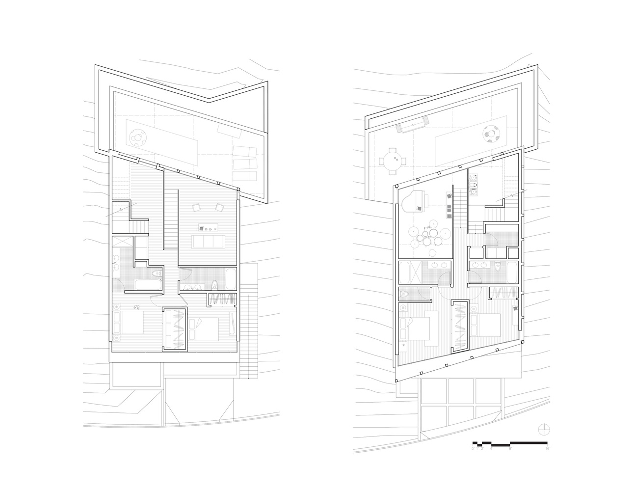 洛杉矶峭壁上的优雅住宅丨美国洛杉矶-31