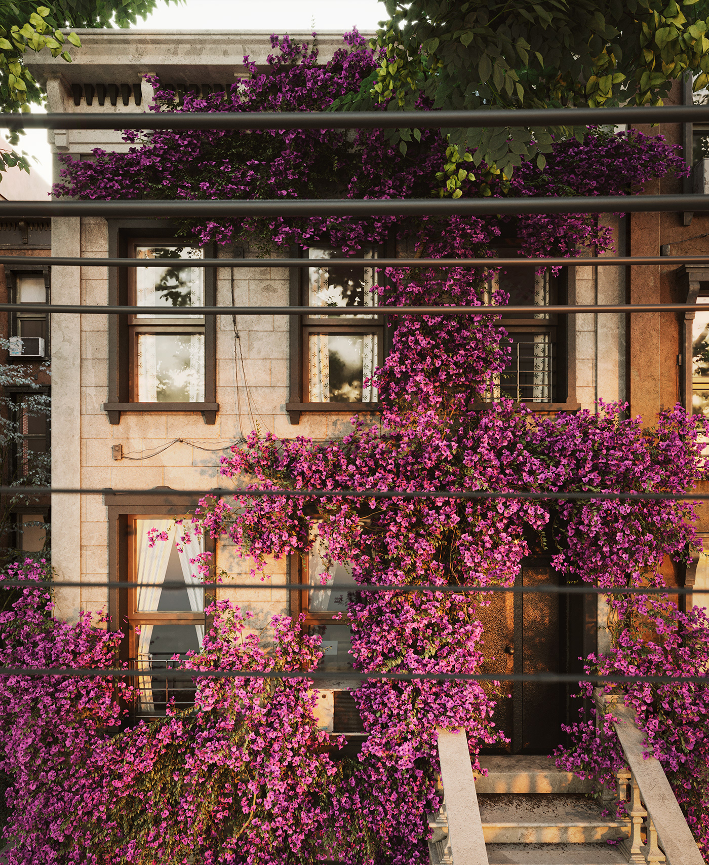 春意纽约 · Anastasiya Gushchina 的公寓设计丨美国纽约丨Arq. Oscar Pastor-7