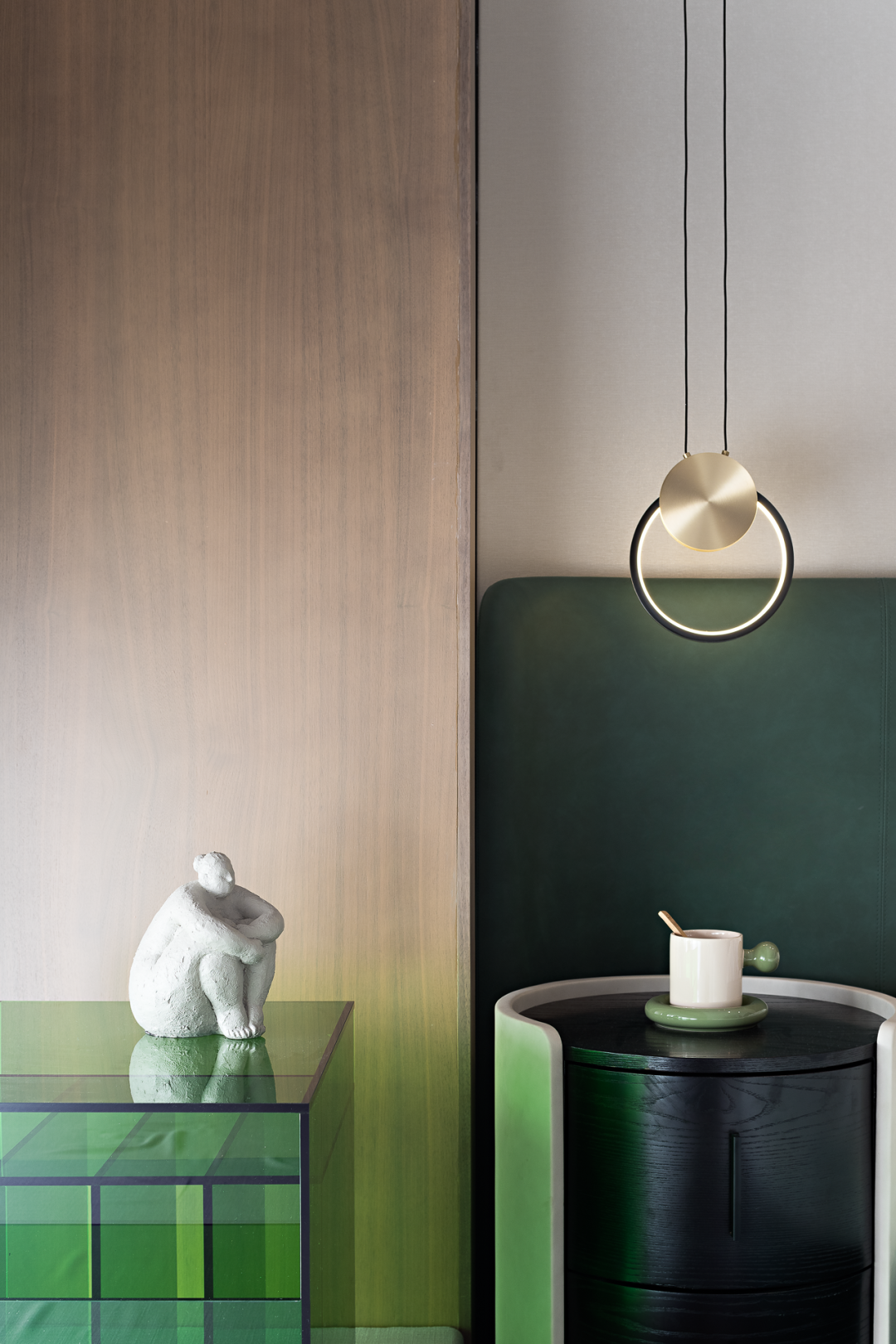 镜中树,水中月 · 63·2㎡绿色城市住宅设计丨中国深圳丨佰思创意设计-34