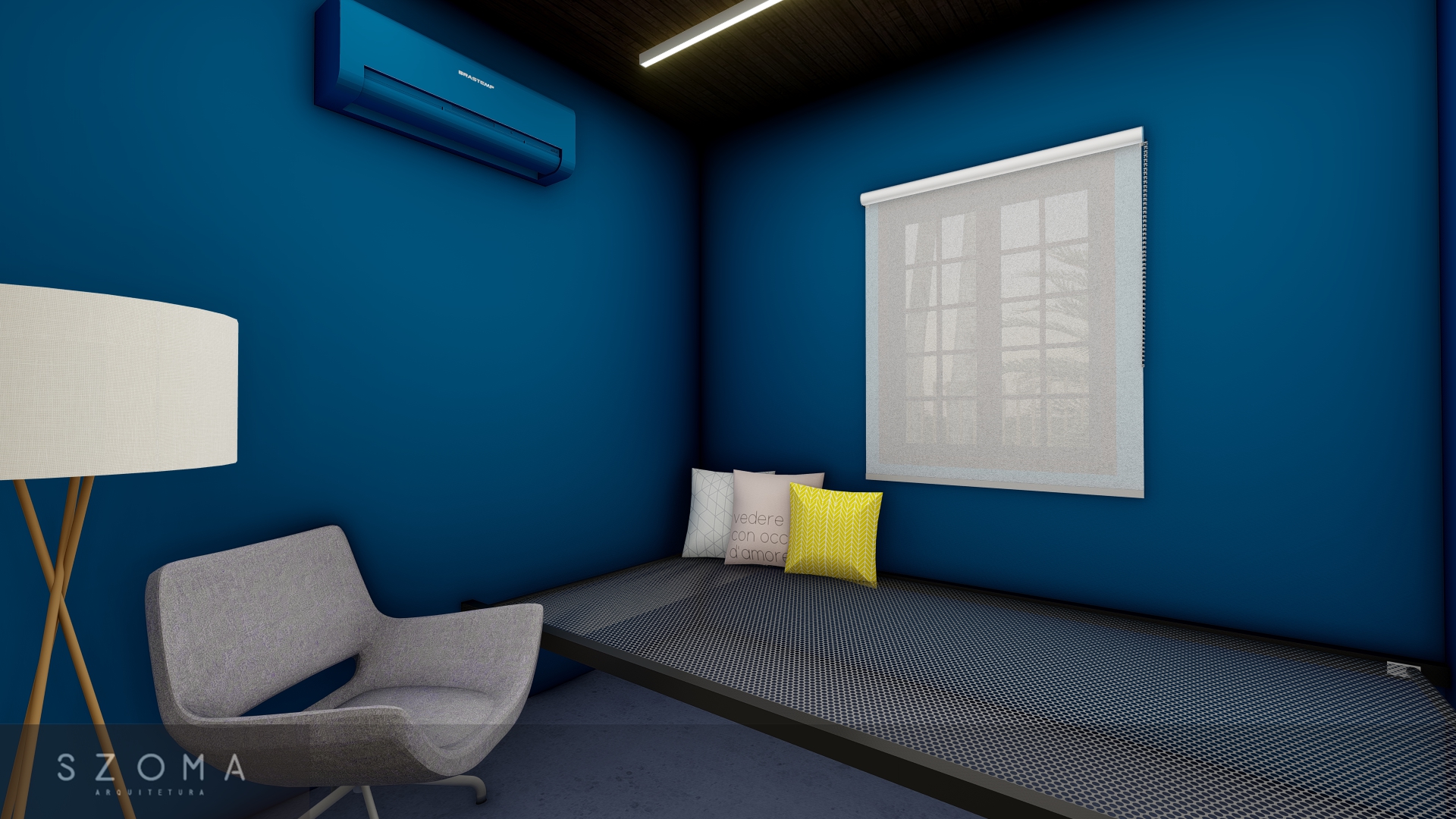 PST - área lazer corporativa | lounge space-12