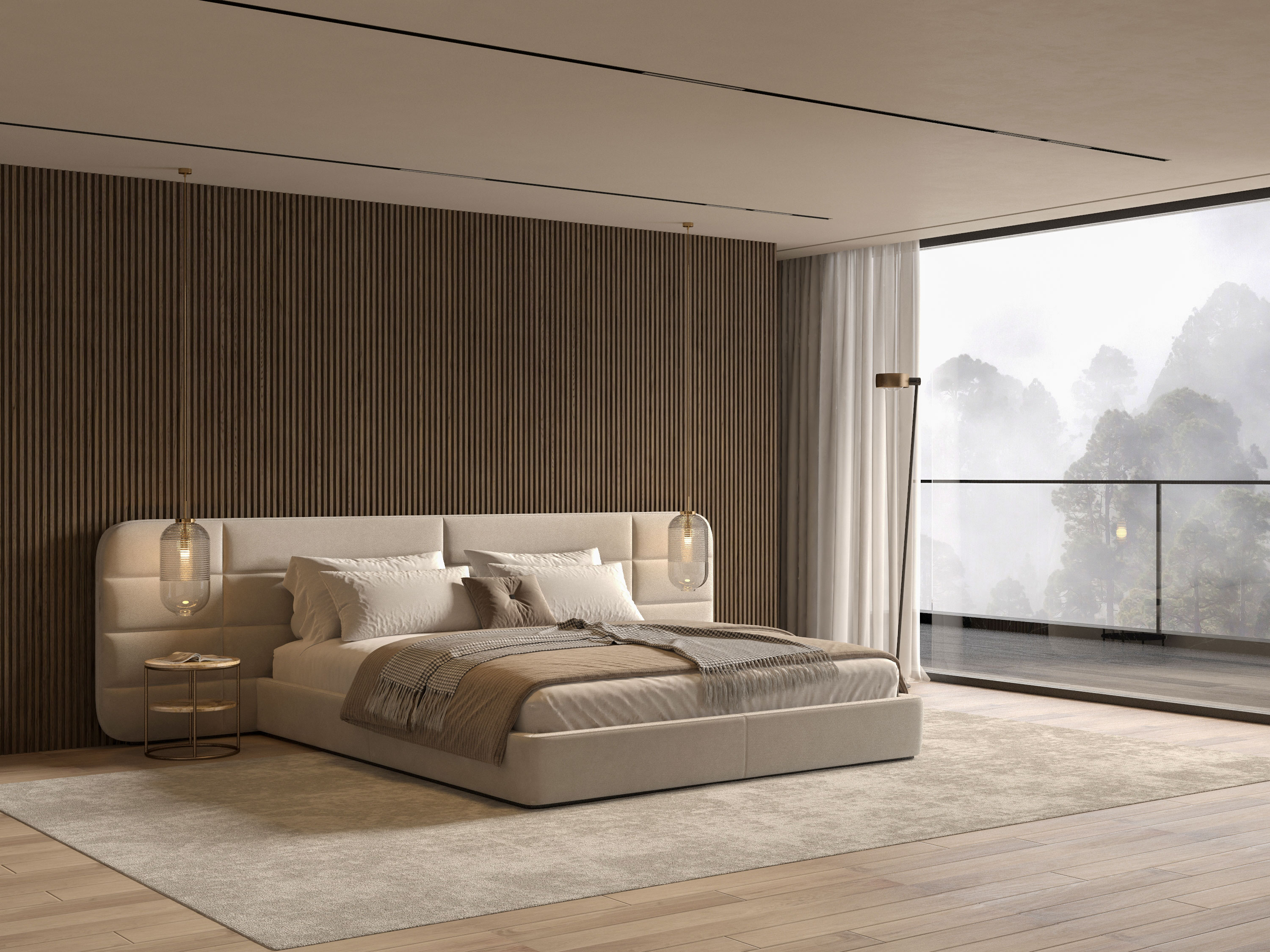 卧室模型丨Architect Wilcle Nunes-4