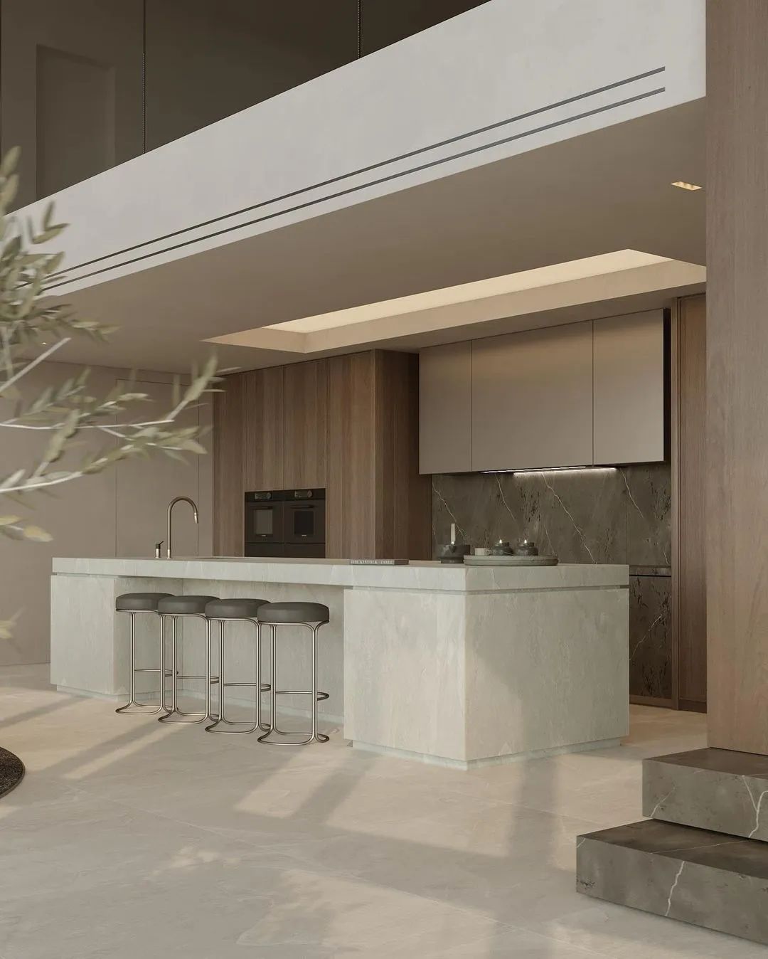 BISCAYNE BLVD 顶层复式极简主义设计丨ArtPartner Architects-26