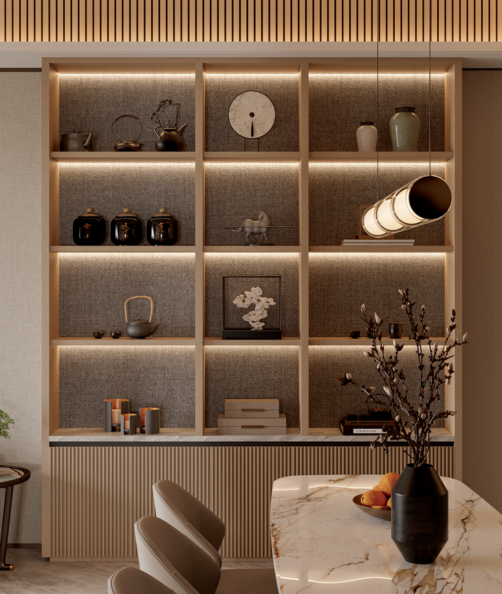 深圳加福华尔登府邸6套样板间室内设计方案丨中国深圳丨戴勇室内设计团队-26