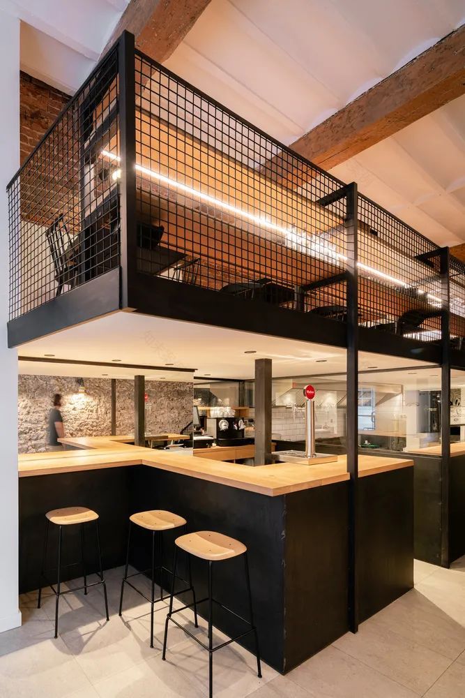 90 秒领略 100m²工业风餐厅设计魅力-29