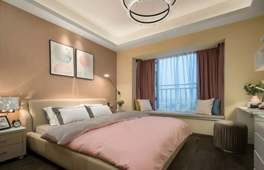 质感生活 | 简约电视墙设计打造流畅空间感-13