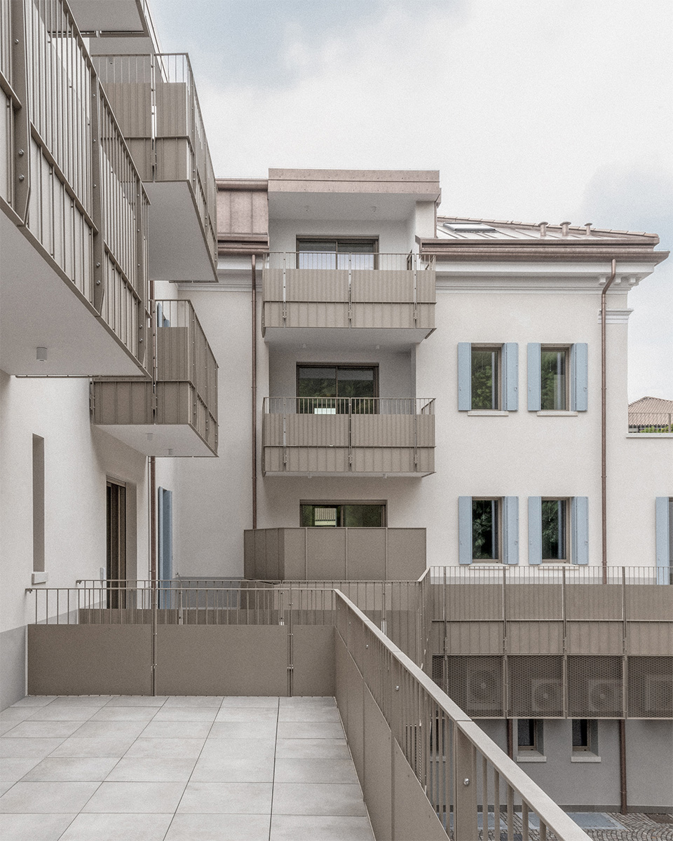 Montebelluna市中心住宅综合体翻新，意大利 / Studio Bressan-24