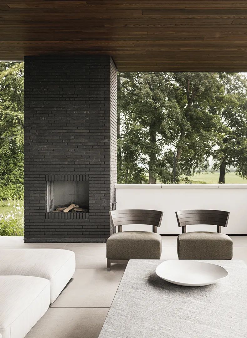 现代极简河畔别墅丨GrantJohnson-38