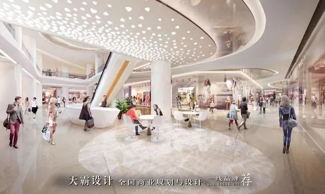 logo花瓣元素、室内星光效果—深圳深国投广场的蝶变-28