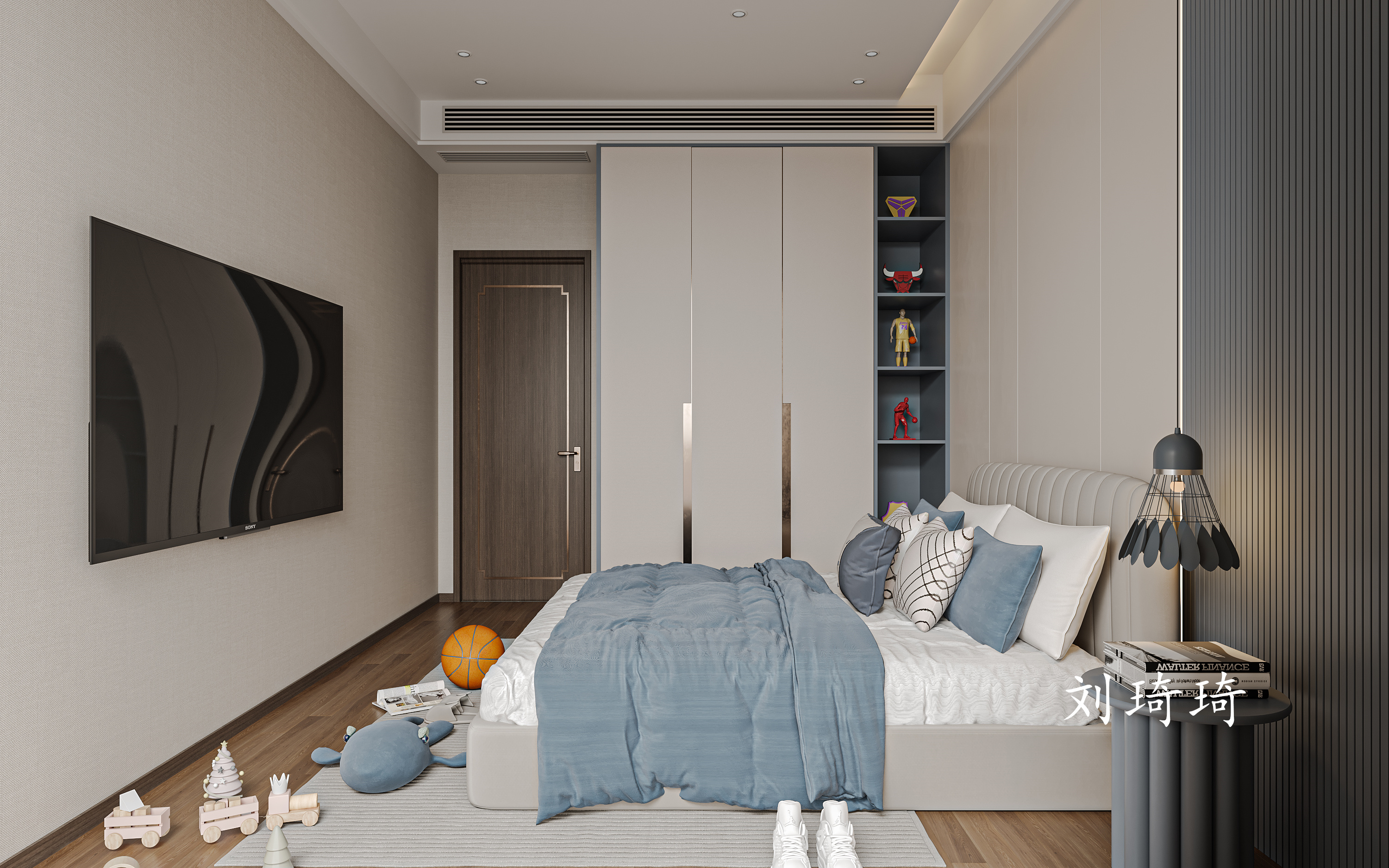 家装 || 新中式 || 隔着屏幕溢出的三代同堂的其乐融融-3