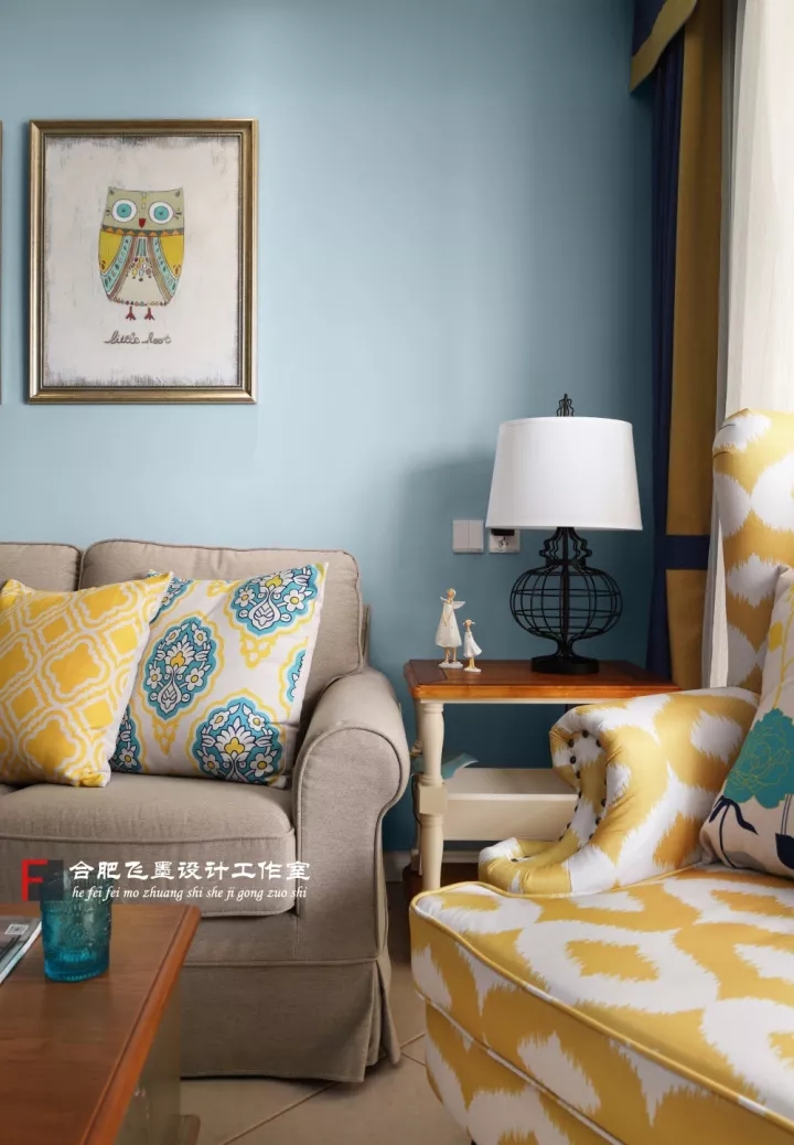 飞墨设计新作品 | 《童话镇》 | 96㎡地中海-33