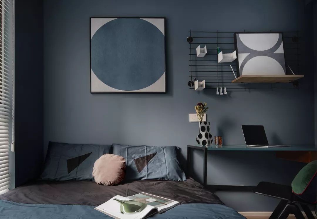 85㎡水电云立方套三双卫,绿色艺术空间的焕新设计-79