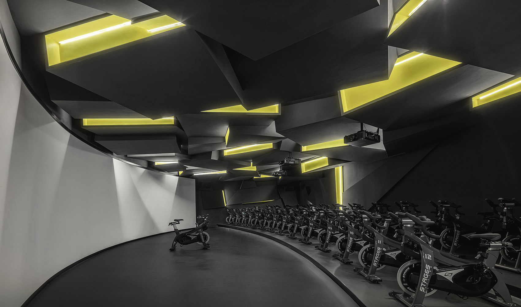 深圳·FUSION FITNESS热炼健身(侨城至臻店) / PONE | SOHO设计区-23