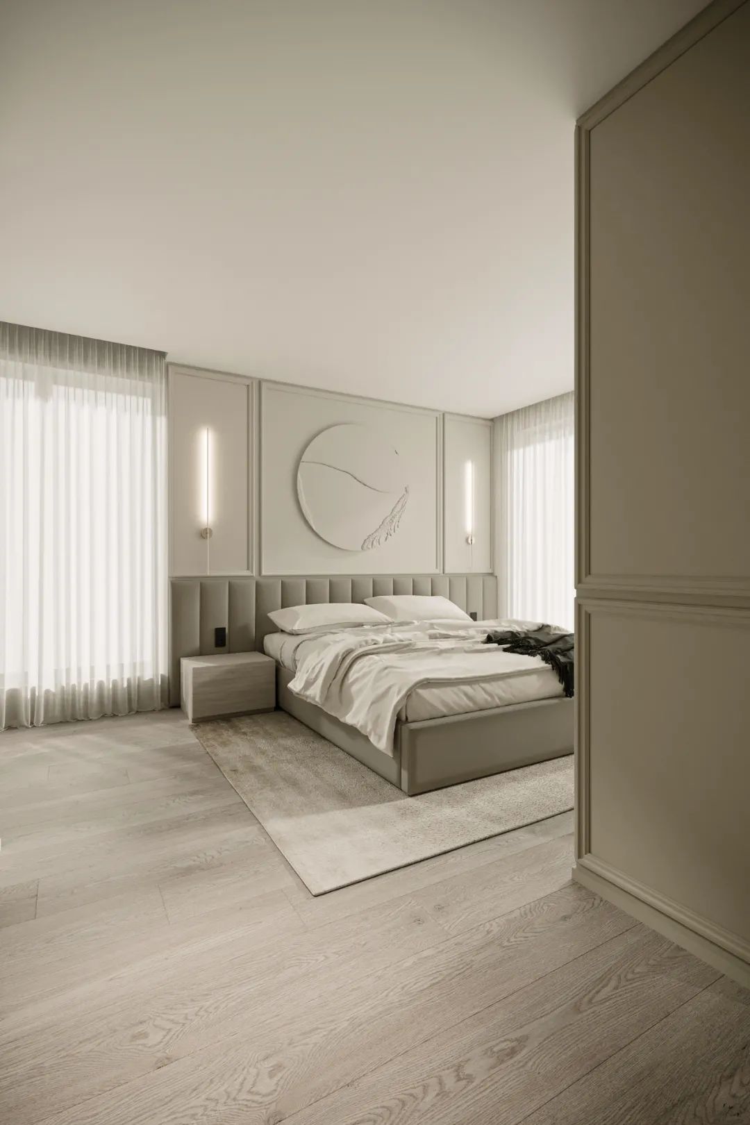 乌克兰基辅轻薄荷极简公寓丨Honcharenko Architects-15