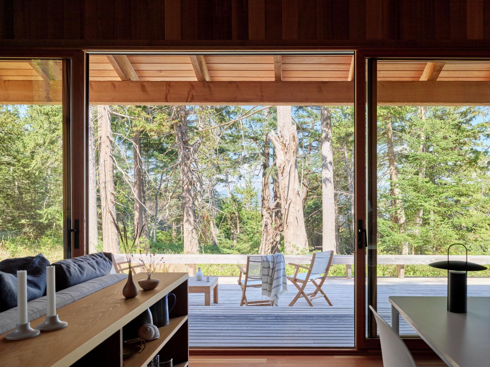 60平米偏远岛屿木质小屋丨加拿大丨Laura Killiam-15