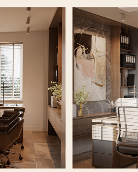 MODERN OFFICE INTERIOR RENDER