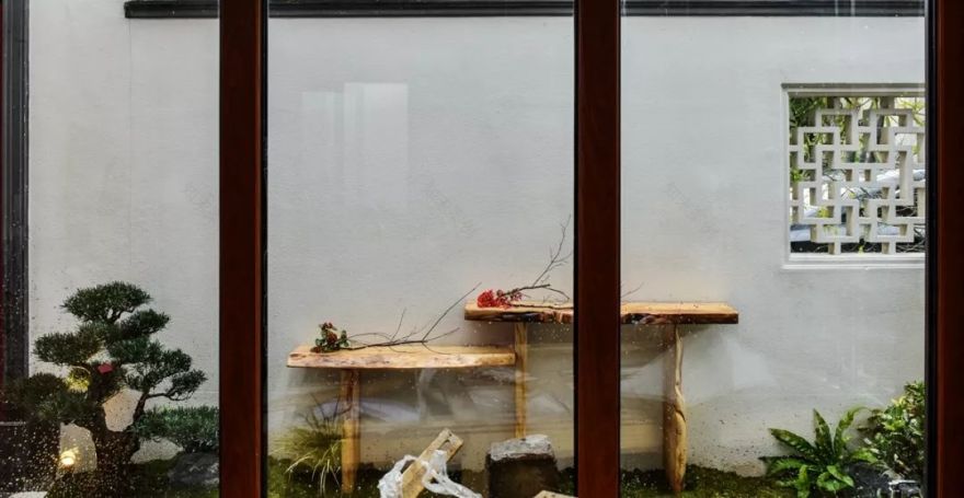 草月流打造禅意花园,呈现桃李春风美景-10