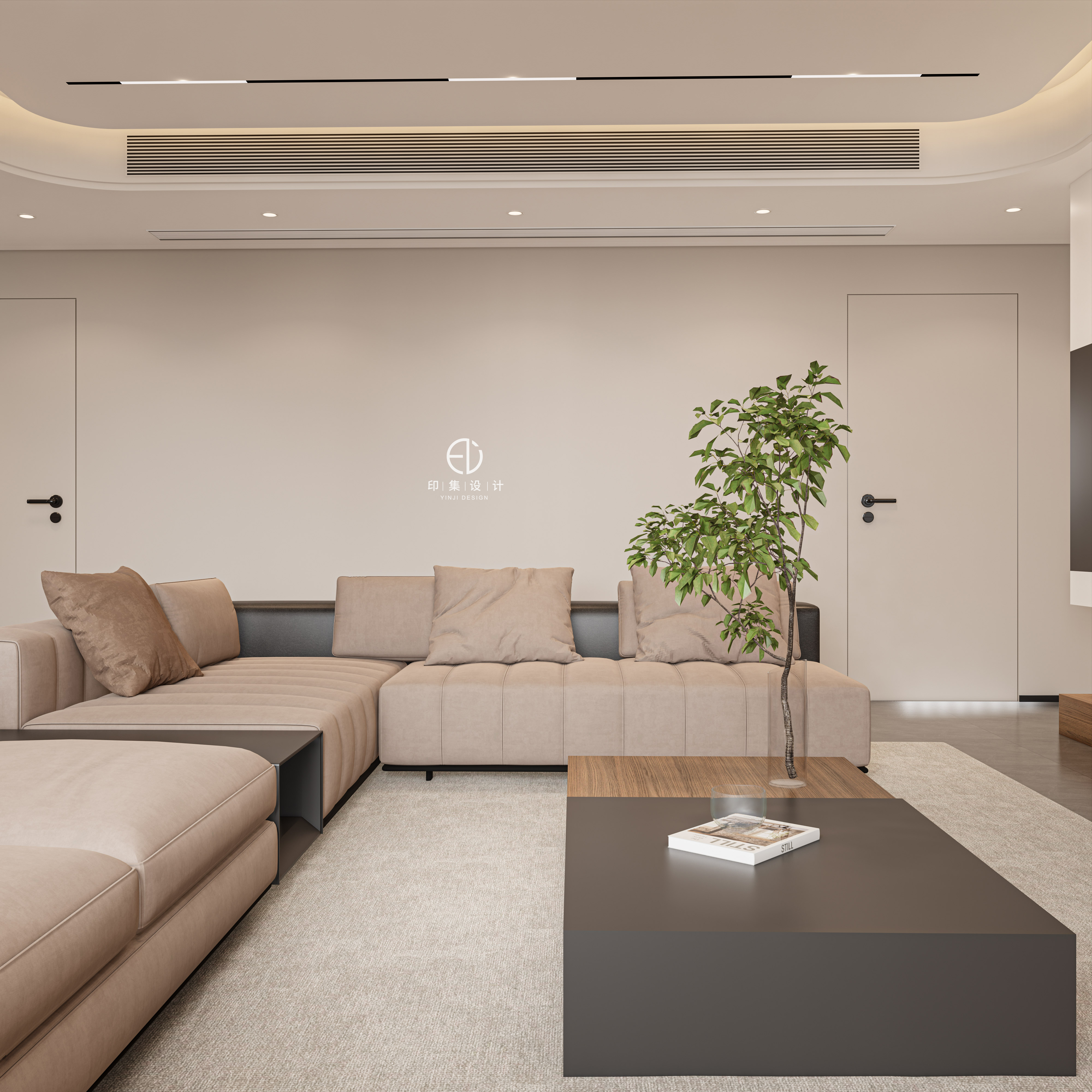 145㎡ 意式极简，立于都市，奢享精致-7