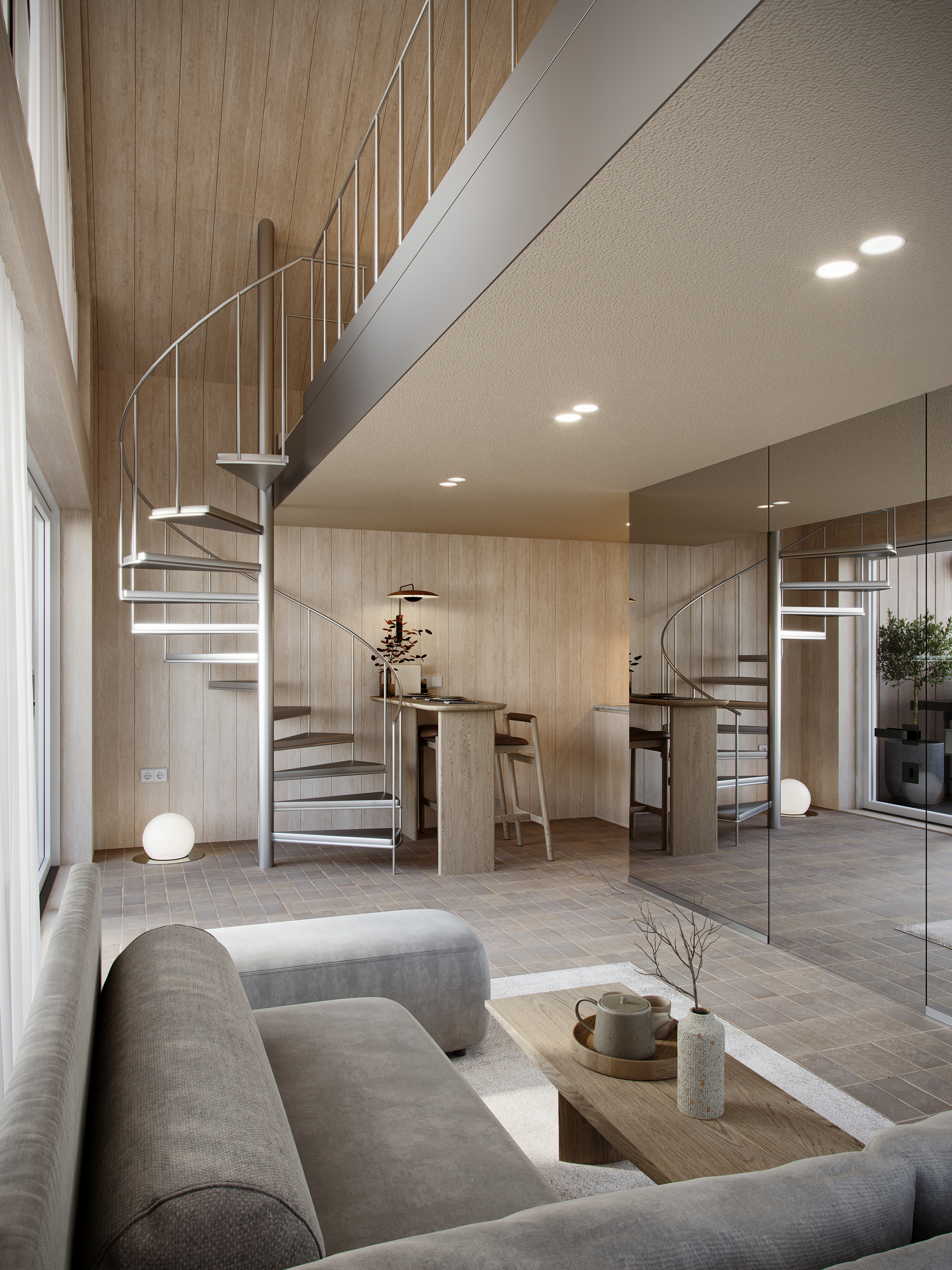 喀尔巴阡山脉中的现代谷仓式房屋丨乌克兰-0