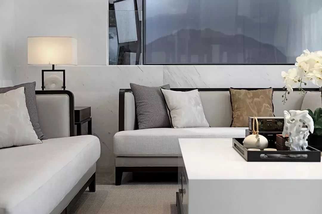 柳州双拼别墅 | 叶胤祥打造 500㎡淡雅中式空间-10