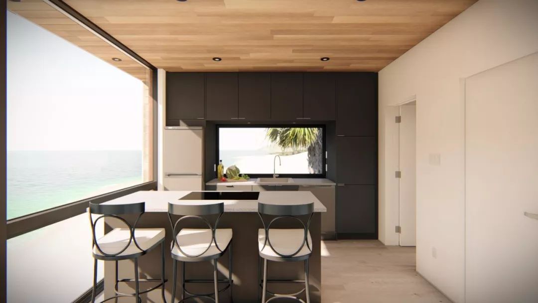 模块化度假屋 M2 | 双卧双卫，高效宜居的海边度假之家-8