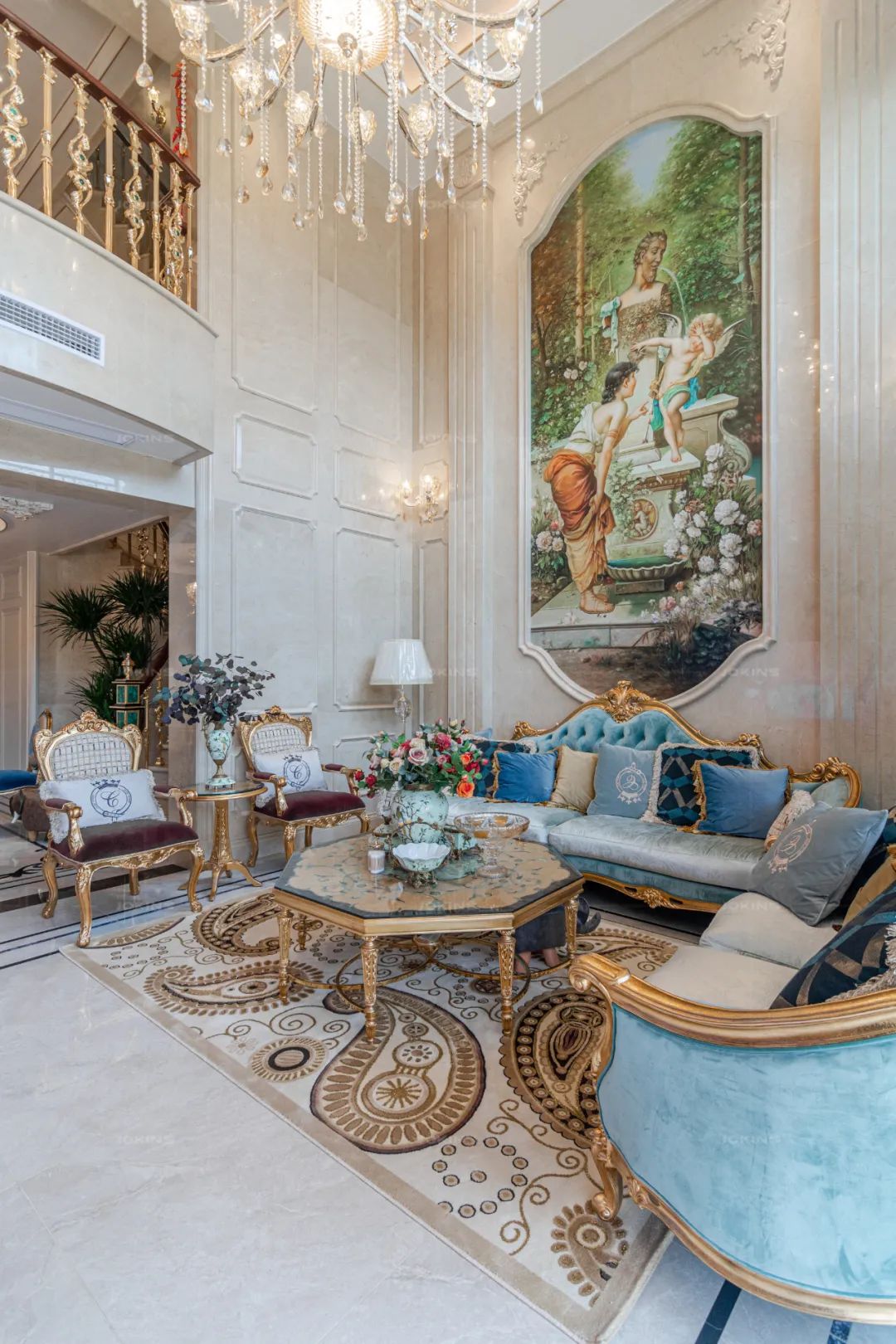 法式轻奢别墅设计丨中国重庆丨重庆乔金斯-17