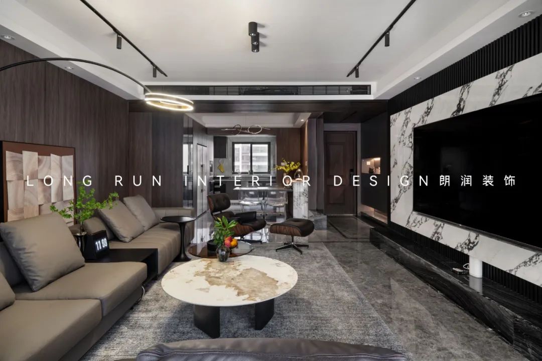 意式风情,165㎡大平层壕宅设计丨中国成都丨朗润装饰-11