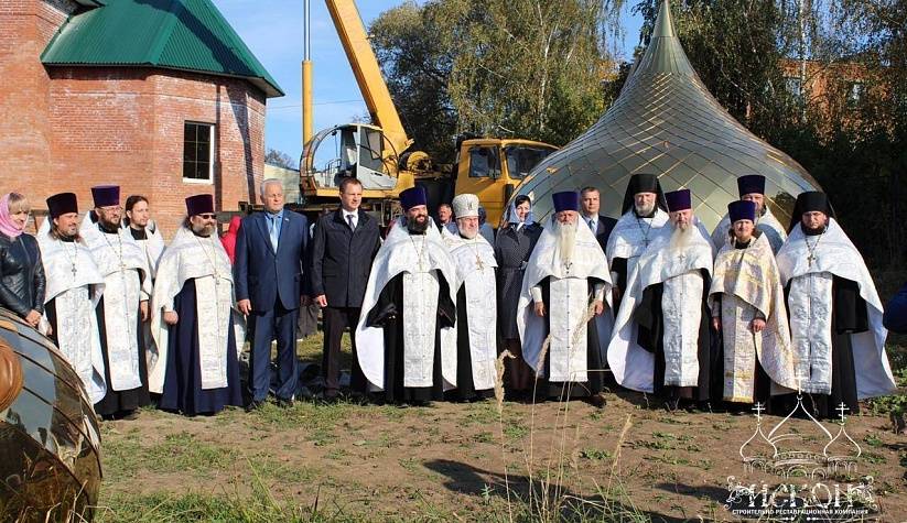 亚历山大·涅夫斯基教堂圆顶及鼓座制作安装丨俄罗斯莫斯科-9