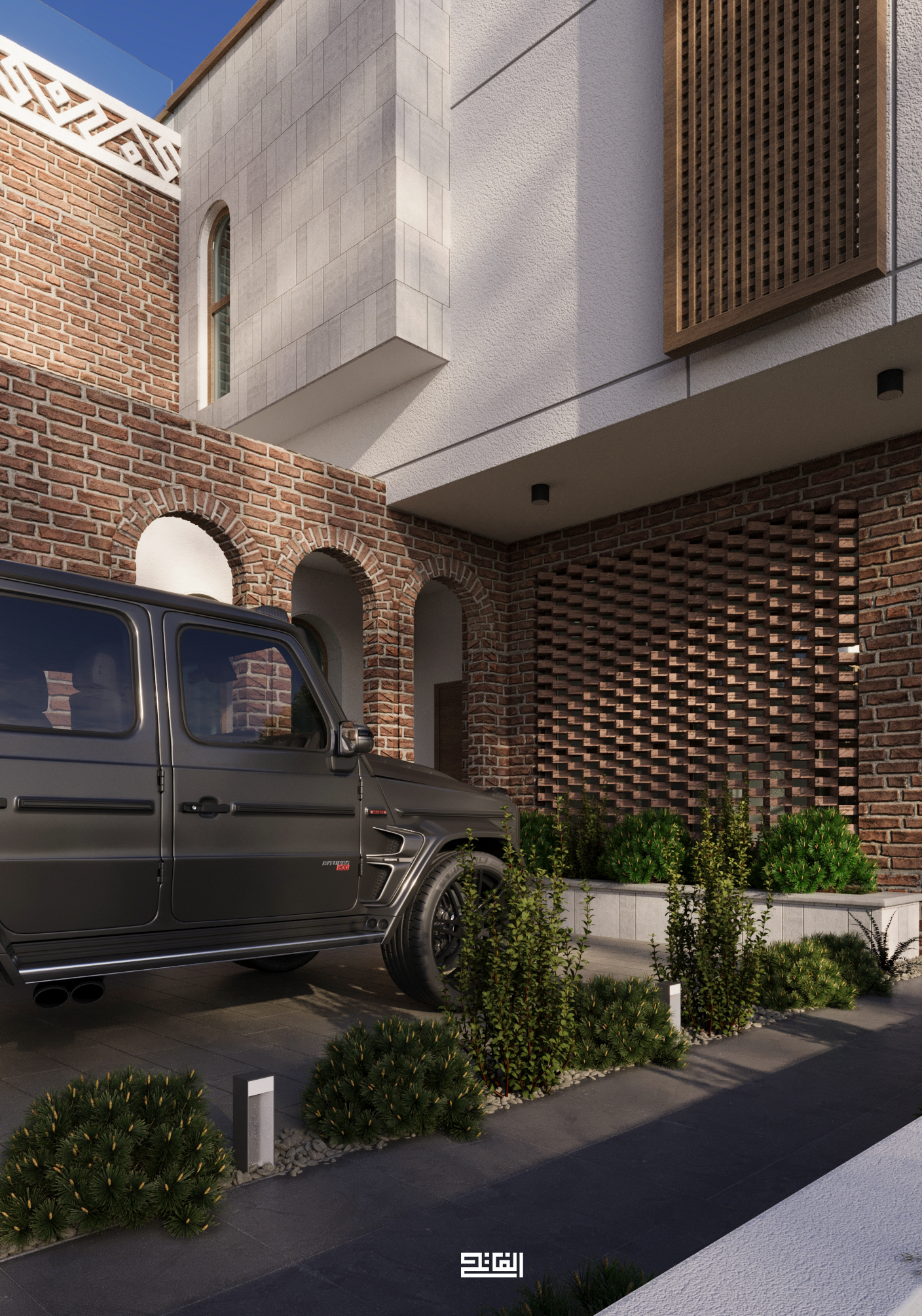 混合别墅丨也门萨那-15