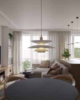 公寓室内设计丨波兰波兹南