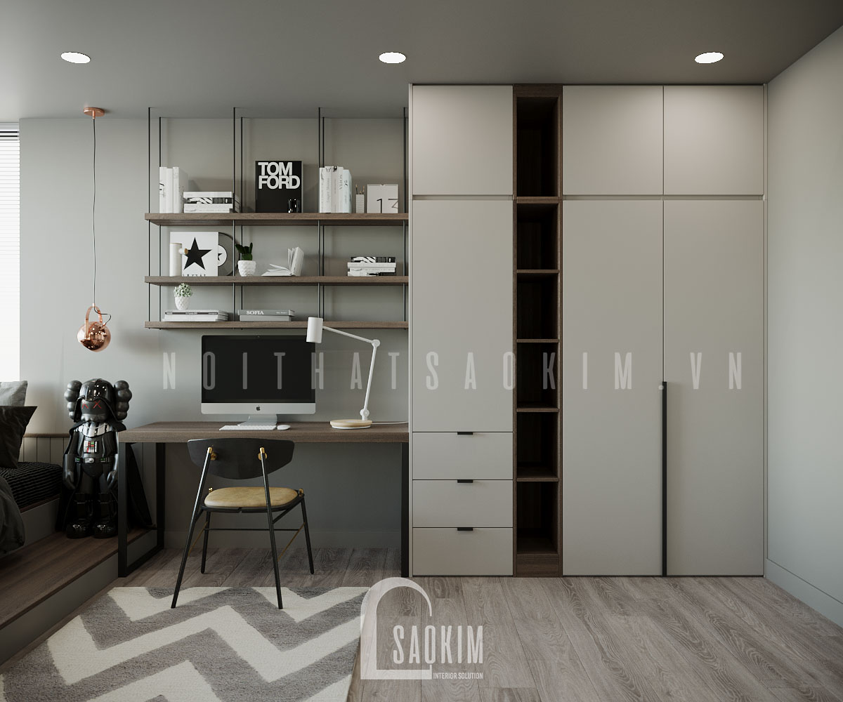 现代高档 Cho Mo 公寓室内设计丨越南河内丨Interior Venus-35