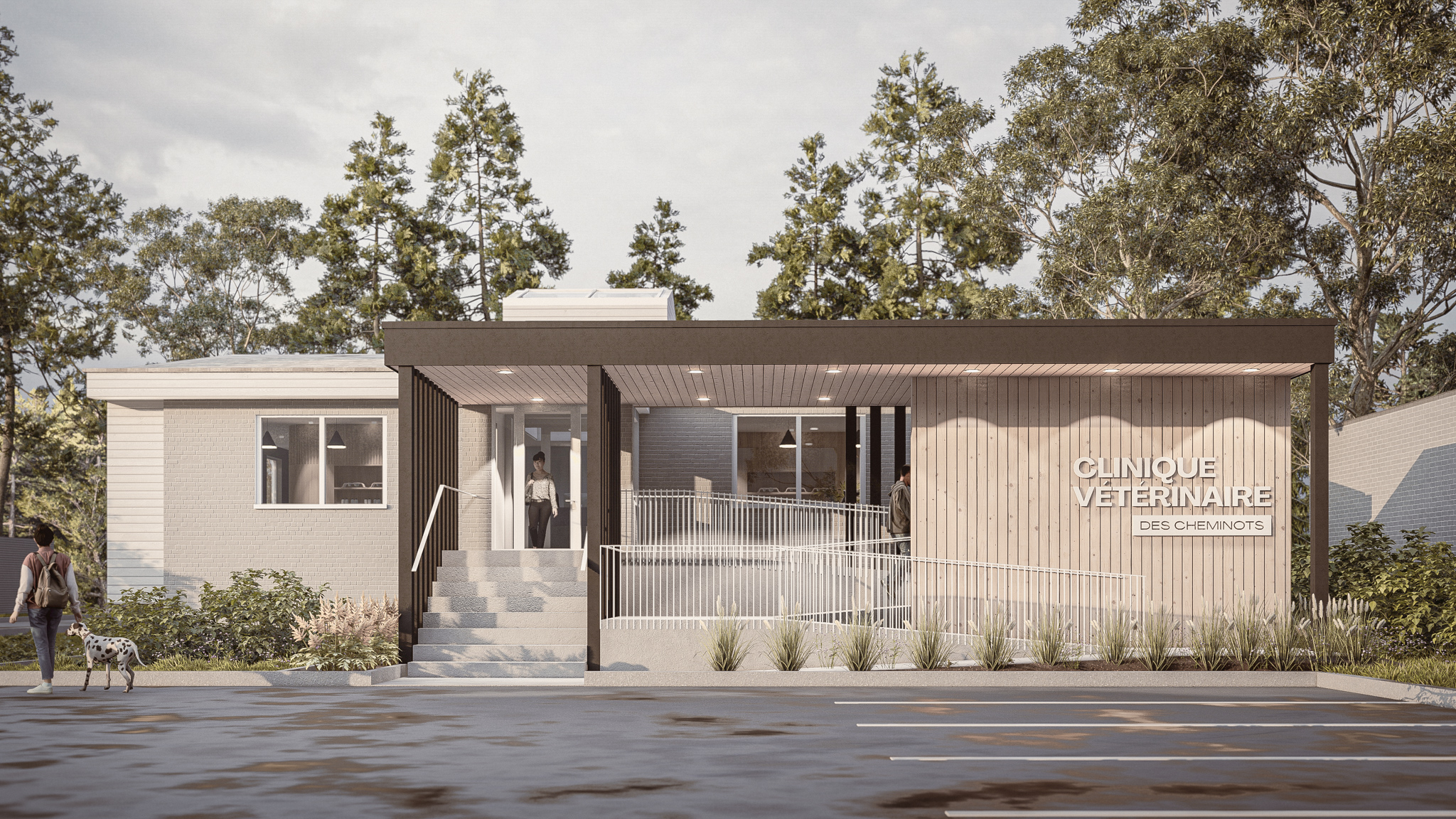 温馨的动物医院丨Agence Spatiale inc.-13