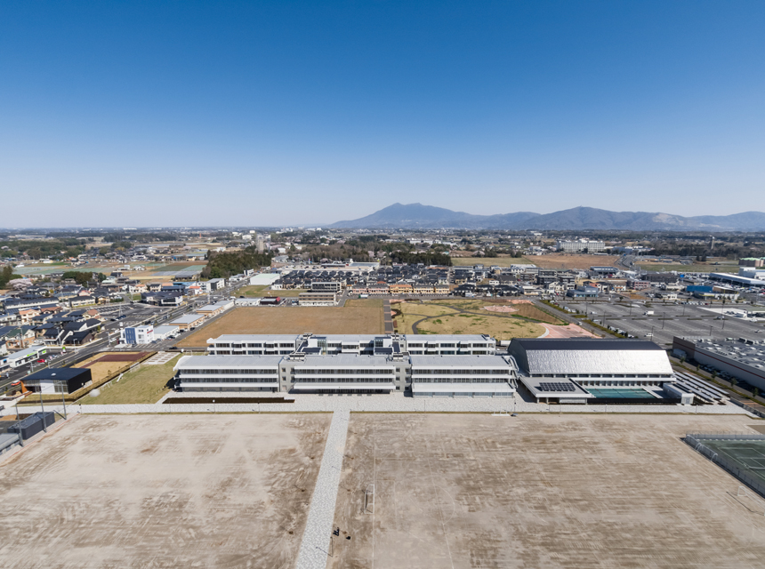 つくば市立学園の森義務教育学校（筑波市学园之森义务教育学校）丨日本茨城丨坂倉建築研究所（坂仓建筑研究所）-2
