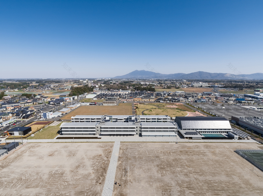つくば市立学園の森義務教育学校(筑波市学园之森义务教育学校)丨日本茨城丨坂倉建築研究所(坂仓建筑研究所)-2