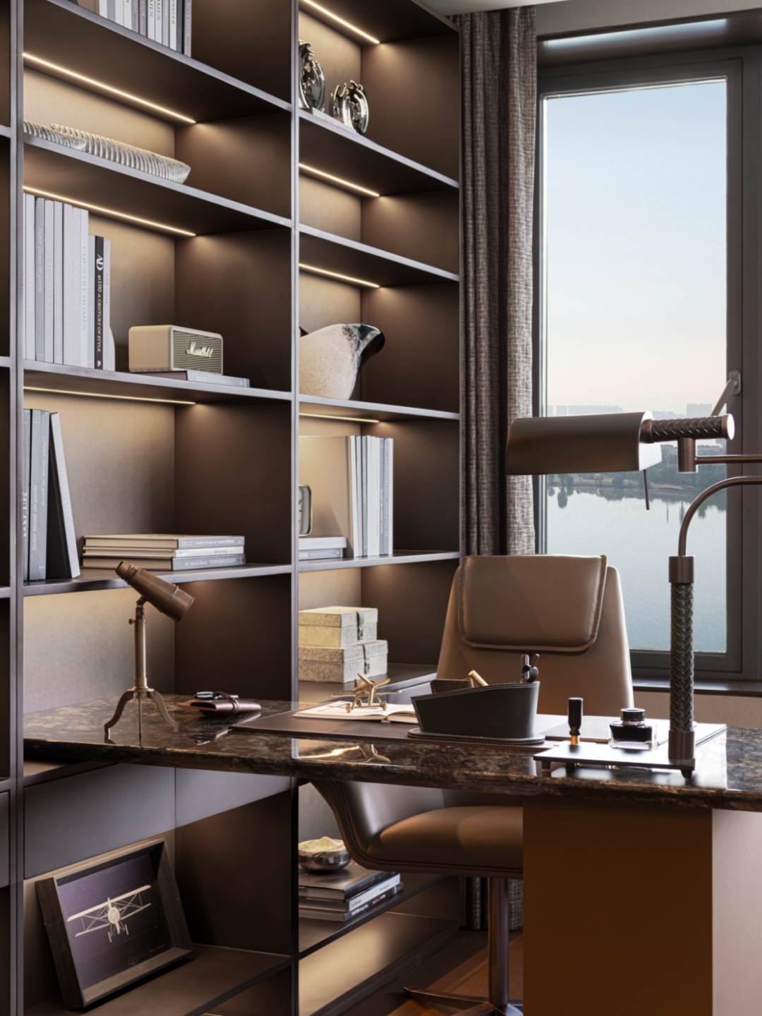 192㎡新中式美学样板间-47