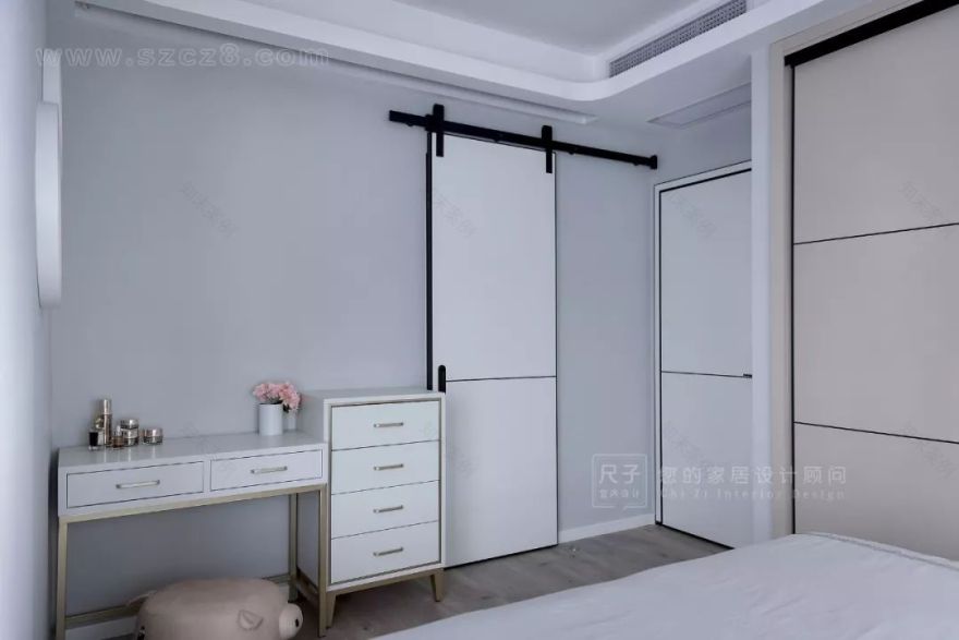 108㎡学区房设计,弧形元素打造孩子的“安全屋”-72