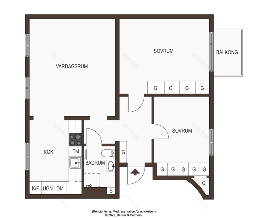 斯德哥尔摩温馨自然的公寓设计-20