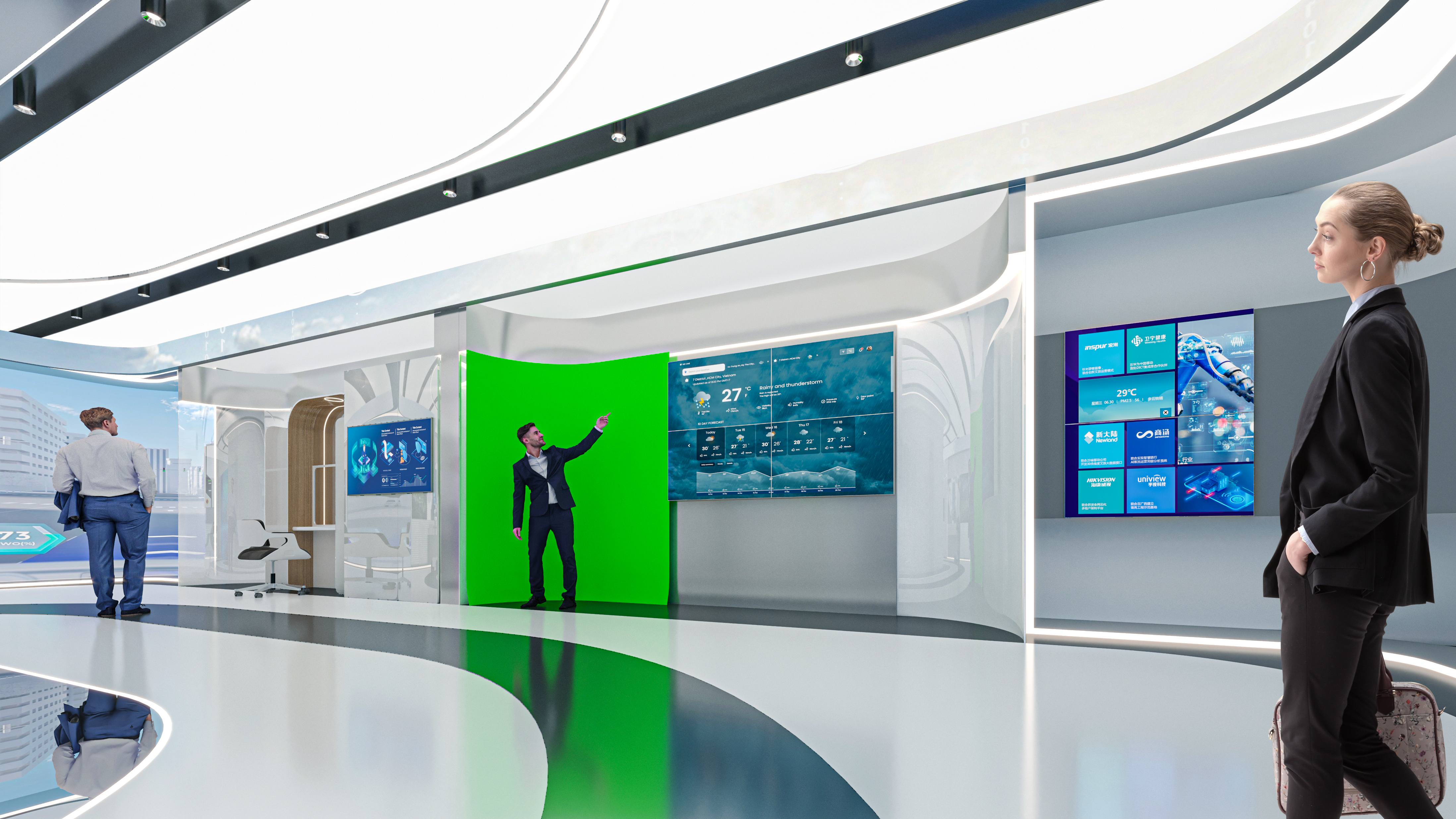 INTERIOR DESIGN 企业展厅设计丨Hopo-19