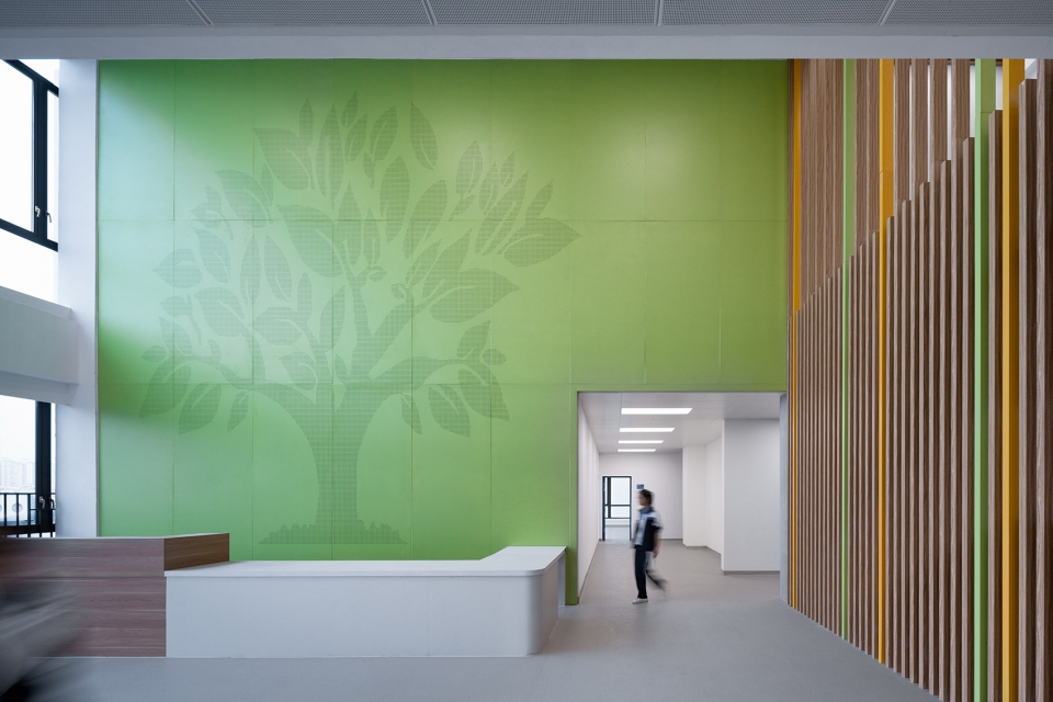 华中师范大学附属龙园学校 | 绿色校园,互动空间-89