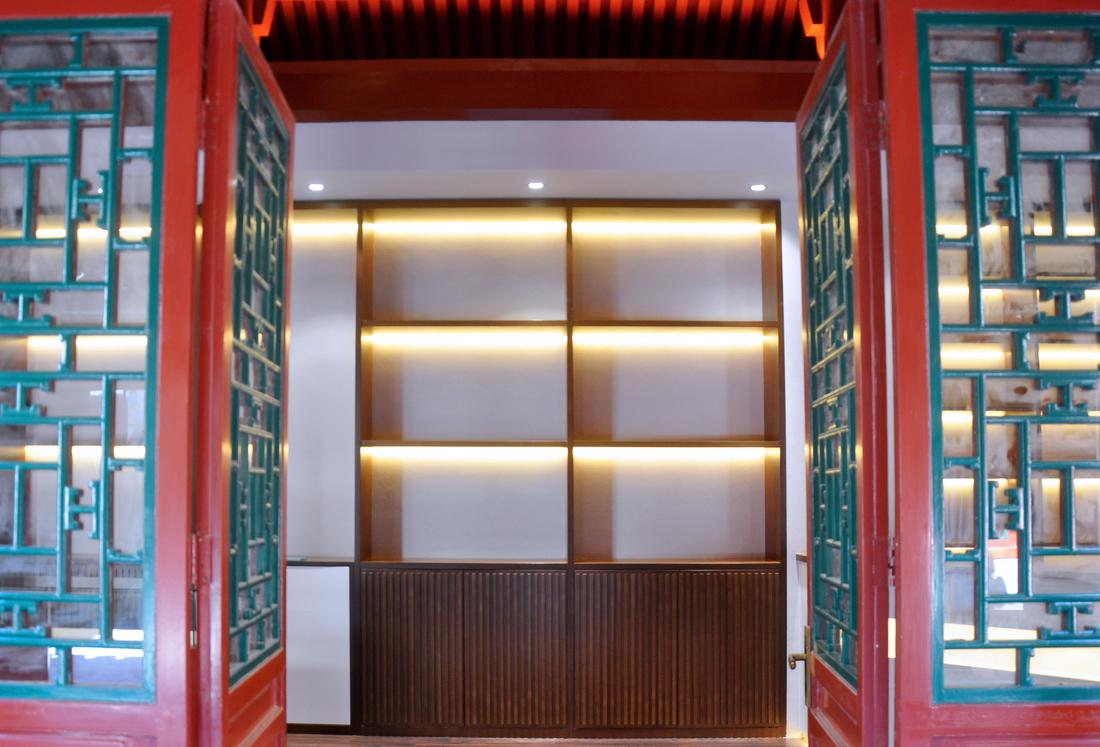 纯木结构古戏楼里的现代文创空间-8