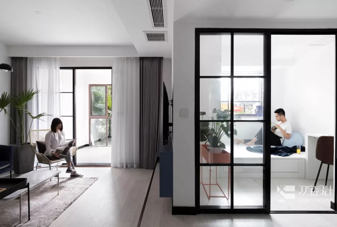双宝新作 | 小跃层大改造,清爽北欧风来袭-35
