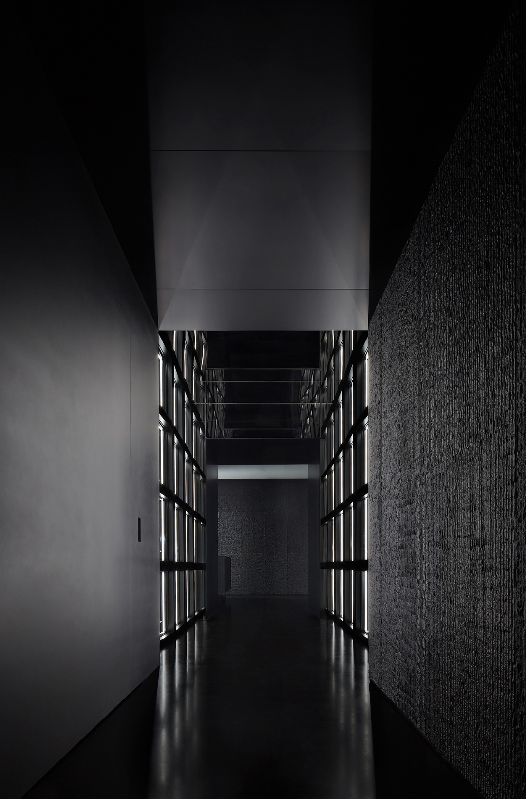 暗黑系餐厅，就是如此酷炫高级！——南京龍·铁板烧餐厅 | 壹舍方磊新作-10