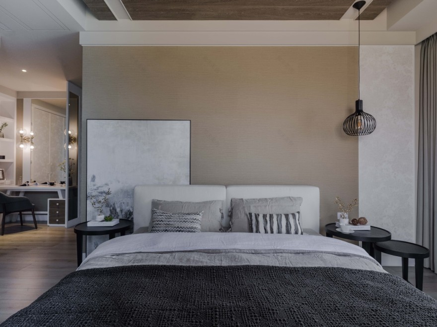 海暮色——现代风住宅 同育空间设计-32