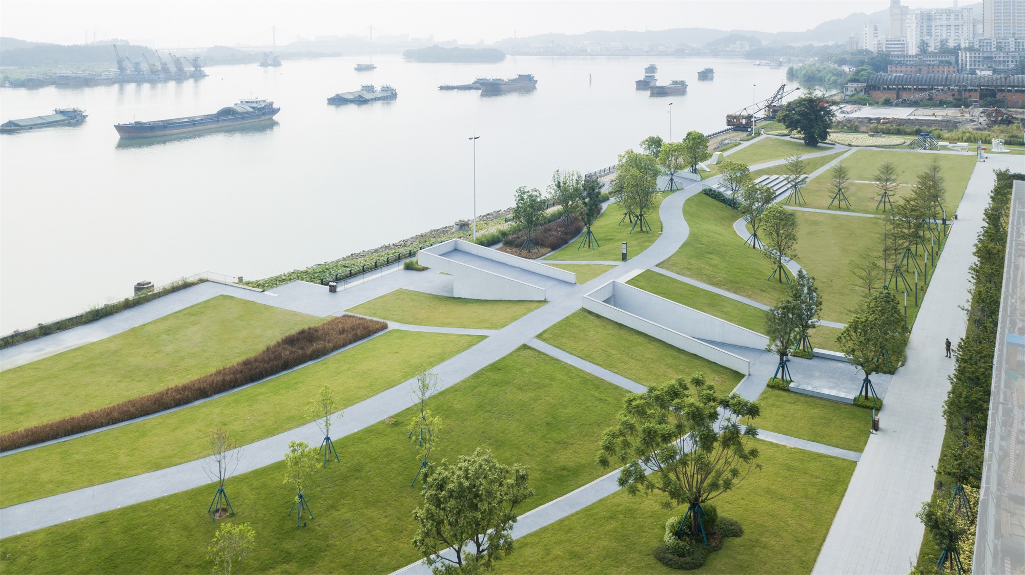 粤海江门甘化滨江艺术公园丨中国江门丨BOX盒子实践景观事务所,深圳成行建筑设计有限公司等-72