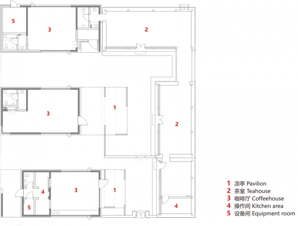 城市绿心保留建筑改造(保留民国小院)项目丨中国北京丨北京市建筑设计研究院有限公司胡越工作室-60