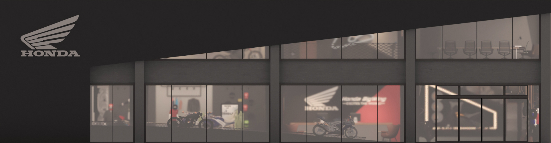 本田摩托车展厅-9