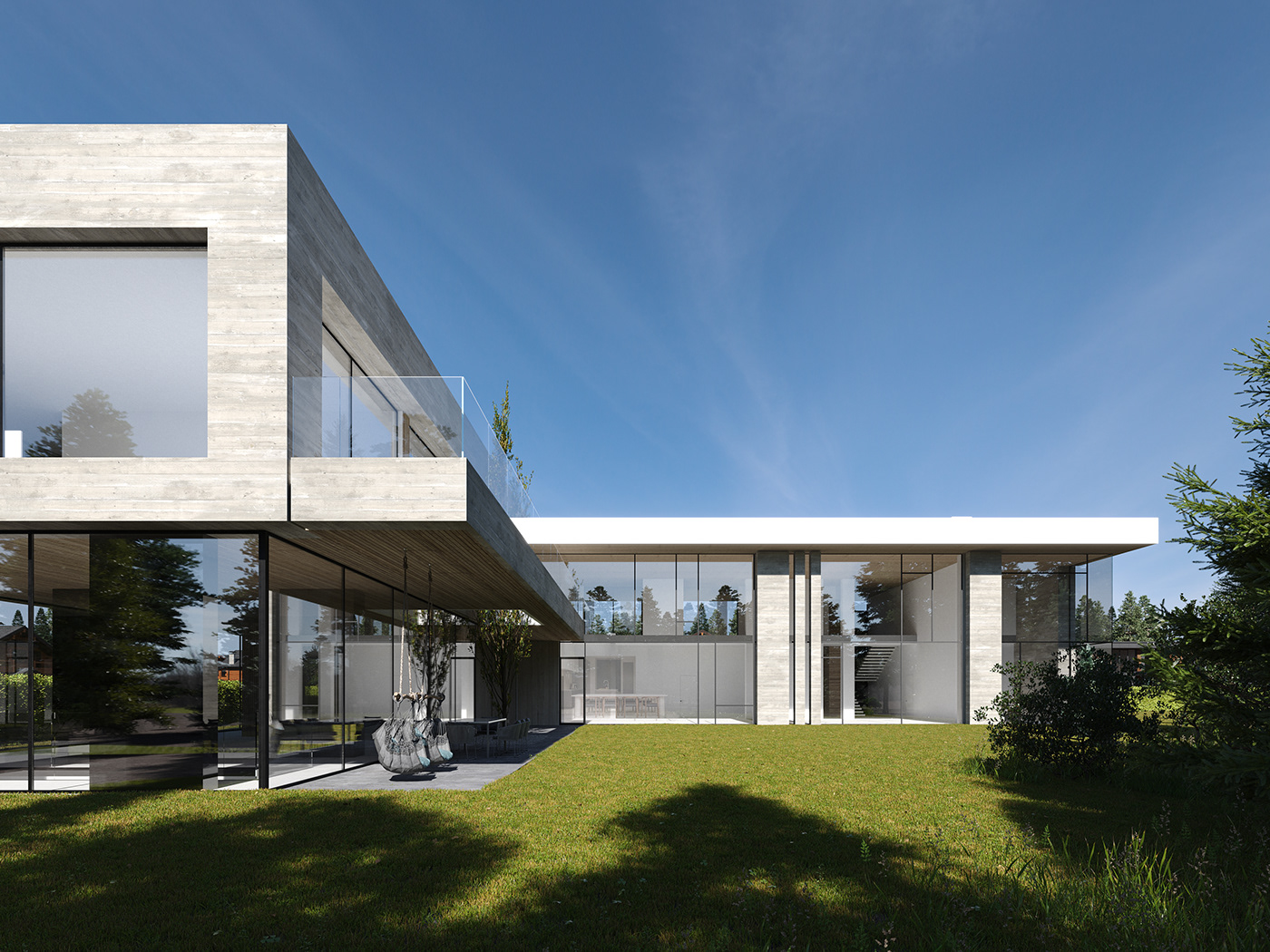 莫斯科现代别墅设计丨俄罗斯莫斯科丨Nataliya Kuznetsova-0