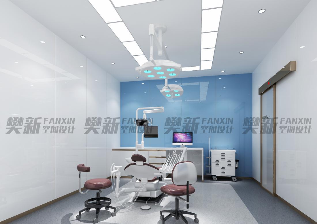 厦门市口腔诊所设计图 平面图-7